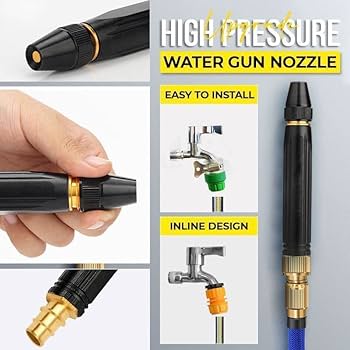 Turbo Water Nozzle – Easy Car Wash & Garden Cleaning